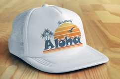 Hawaiian Tropical Sunset with Palm Trees Product Image 4