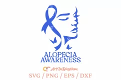 Alopecia Awareness svg, Hair loss svg Product Image 1