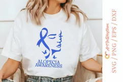 Alopecia Awareness svg, Hair loss svg Product Image 3