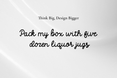 Alovoss - Elegant Monoline Script Font Product Image 3