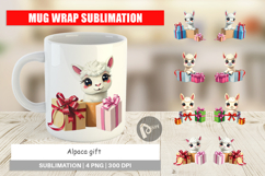 Mug Wrap Alpaca Gift Product Image 1