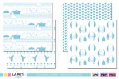 alpaca scrapbook paper