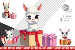Alpaca Clipart Gift Product Image 1