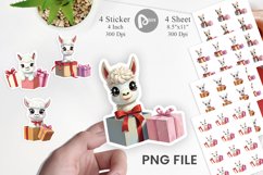 Alpaca Sticker Gift Product Image 1