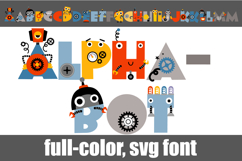 Alphabot Color Font Product Image 1