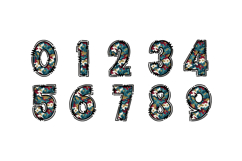 Star Camo Alpha Doodle Letter Set Product Image 3