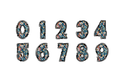 Daisy Alphabet PNG, Hand Drawn Floral Doodle Letters Product Image 3
