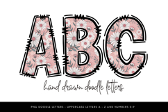 Daisy Alphabet PNG Product Image 1