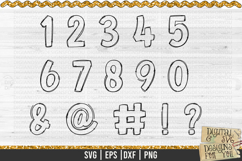 Blank Alphabet Letters - Doodle Alphabet Bundles - 4 Sets Product Image 14