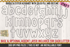 Blank Alphabet Letters - Doodle Alphabet Bundles - 4 Sets Product Image 19