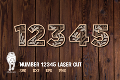 Number laser cutting 12345 Product Image 1