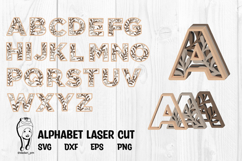 Alphabet laser cutting A-Z Product Image 1