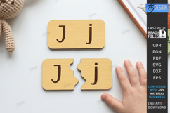 Alphabet Matching Puzzle Laser Cut Bundle | Kids Laser | CNC Product Image 11