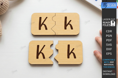Alphabet Matching Puzzle Laser Cut Bundle | Kids Laser | CNC Product Image 12