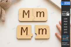 Alphabet Matching Puzzle Laser Cut Bundle | Kids Laser | CNC Product Image 14