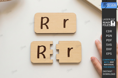 Alphabet Matching Puzzle Laser Cut Bundle | Kids Laser | CNC Product Image 19