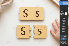 Alphabet Matching Puzzle Laser Cut Bundle | Kids Laser | CNC Product Image 20