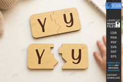 Alphabet Matching Puzzle Laser Cut Bundle | Kids Laser | CNC Product Image 26