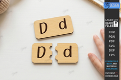 Alphabet Matching Puzzle Laser Cut Bundle | Kids Laser | CNC Product Image 5