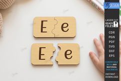 Alphabet Matching Puzzle Laser Cut Bundle | Kids Laser | CNC Product Image 6