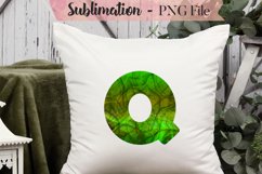 Galaxy abstract ink alphabet sublimation design bundle Product Image 19