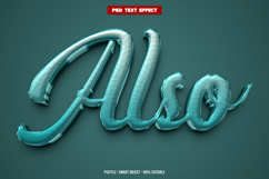 Also 3D editable text effect Product Image 1