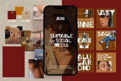 ALLTECO Modern Retro Display Fonts Product Image 4