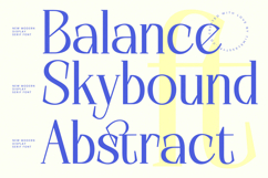 Alugfte - New Modern Display Serif Font Product Image 9