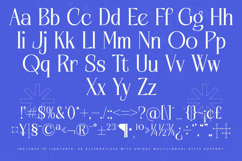 Alugfte - New Modern Display Serif Font Product Image 19