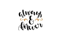 Always and Forever SVG Cut File Product Image 1