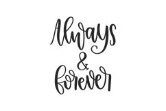 Always and Forever SVG Cut File Product Image 1