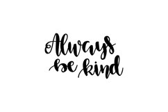Always Be Kind SVG Cut File Product Image 1