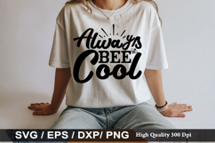 Bee SVG Design - Always stay humble and kind Product Image 3