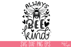 Always bee kind SVG Quote | Sunflower SVG Quote Product Image 3
