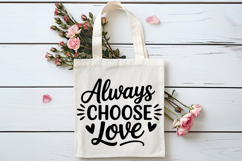 Always Choose Love SVG | Be Kind SVG | Kindness SVG Product Image 4