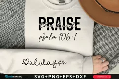Always Sleeve SVG, Christian SVG Design, Faith SVG Product Image 1