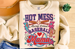 Funny Baseball Mama PNG, Game Day PNG, Baseball PNG, Sarcasm Product Image 1