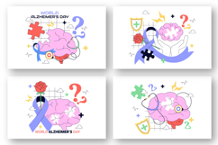 10 World Alzheimer's Day Illustration Product Image 2