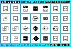 30 LOGOS BUNDLE OF INITIAL LETTERS WITH THE INITIAL A Product Image 1