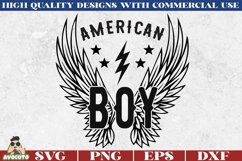 4th of July svg matching set / retro american family shirt Product Image 3