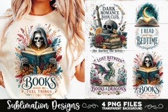 Reading sublimation PNG, Reading 4 PNG, Book Lover PNG Product Image 3