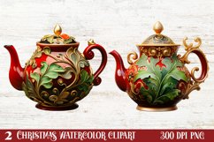 Amazing Fairy Christmas Clipart, Fairy Christmas Clipart Product Image 1