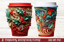 Amazing Fairy Christmas Clipart, Fairy Christmas Clipart Product Image 1