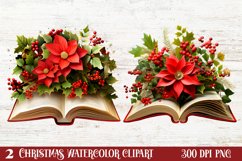 Amazing Fairy Christmas Clipart, Fairy Christmas Clipart Product Image 1