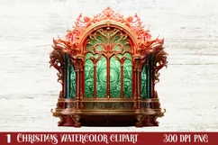 Amazing Fairy Christmas Clipart, Fairy Christmas Clipart Product Image 1