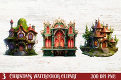 Amazing Fairy Christmas Clipart, Fairy Christmas Clipart Product Image 1