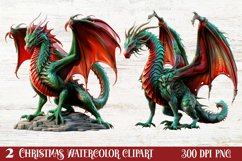 Amazing Fairy Christmas Clipart, Fairy Christmas Clipart Product Image 1
