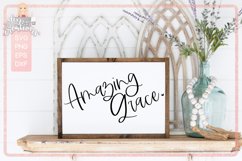 Amazing Grace - Christian svg Product Image 3
