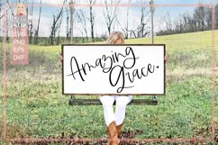Amazing Grace - Christian svg Product Image 1