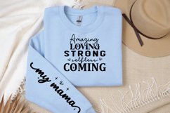 Amazing loving strong selfless coming Sleeve SVG Product Image 3